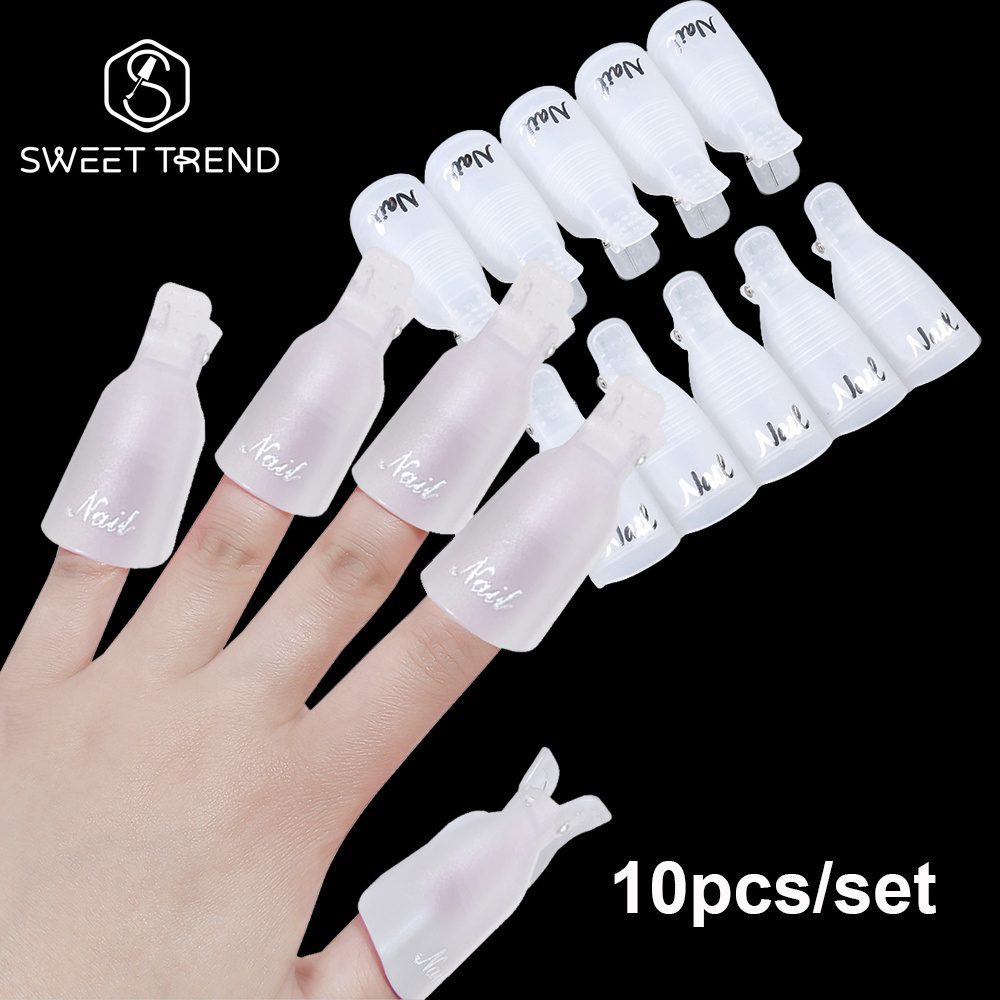 Hair Care Gel - TATLI TREND-10 Adet/set Plastik Akrilik Tırnak