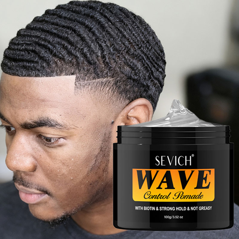 Edge Control Gel - Afrikalı Siyahi Erkekler İçin Derin Dalga