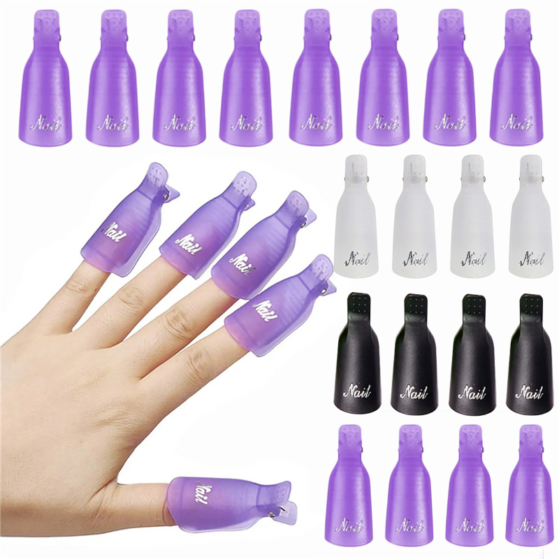Hair Care Gel - 10 Adet Plastik Akrilik Tırnak Sanatı