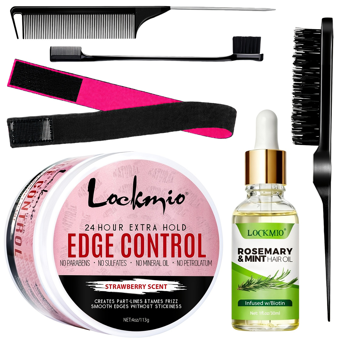Edge Control Gel - Kenar Kontrol Jeli, Biberiye ve Nane