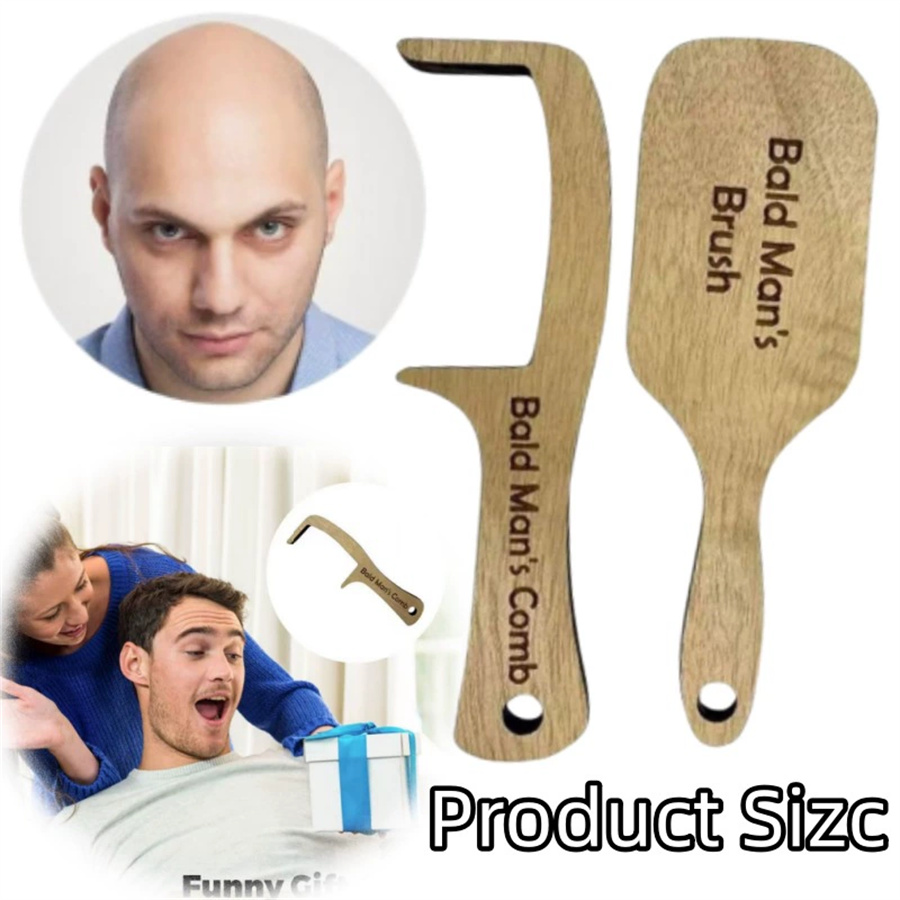 Kel Erkekler İçin Ahşap Tarak  - Hair Care Gift incelemesi ve fiyatı