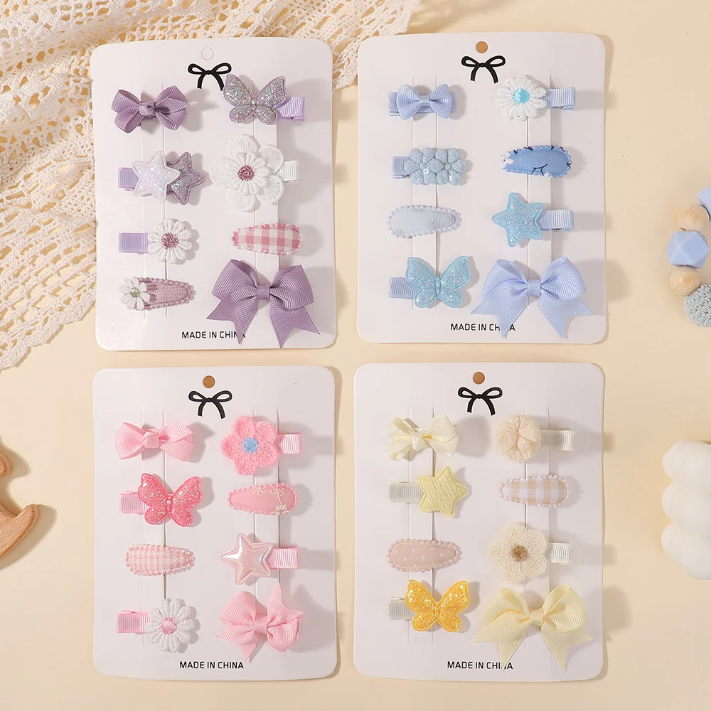 8 adet/takım kızlar tokası tok - Hair Care Gift Set incelemesi ve fiyatı