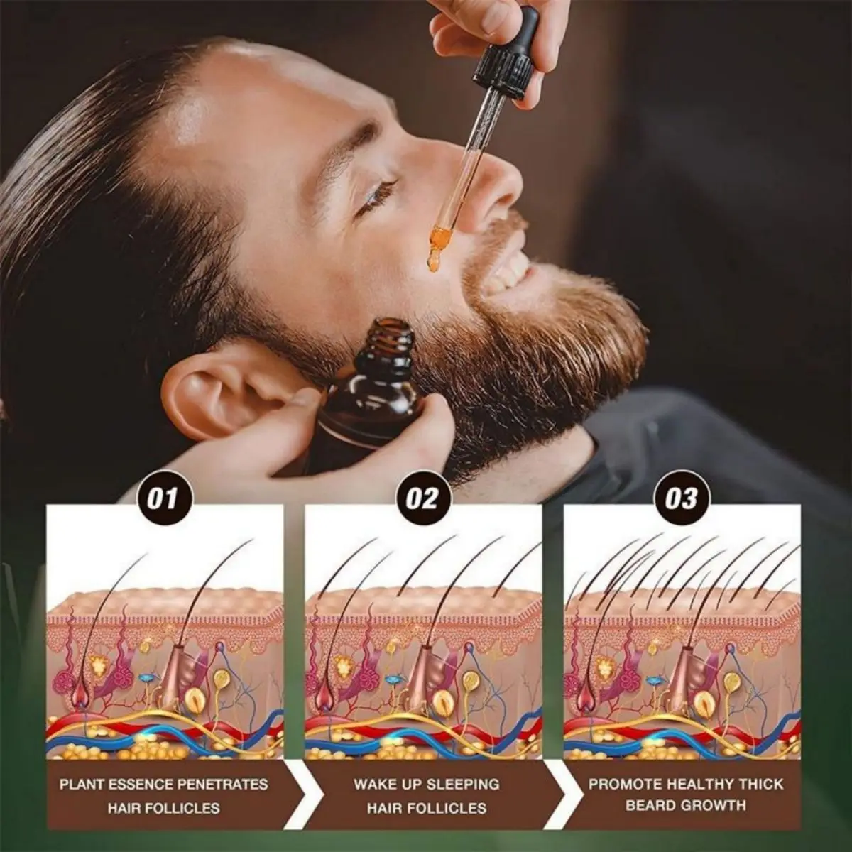 Erkekler için hızlı sakal uzat - Caffeine Hair Serum incelemesi ve fiyatı