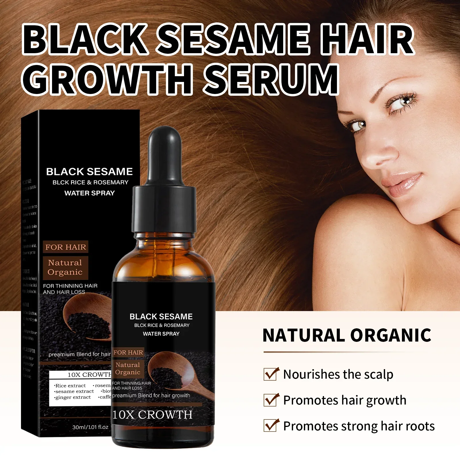 Kafeinli Zencefil Özlü Siyah S - Caffeine Hair Serum incelemesi ve fiyatı