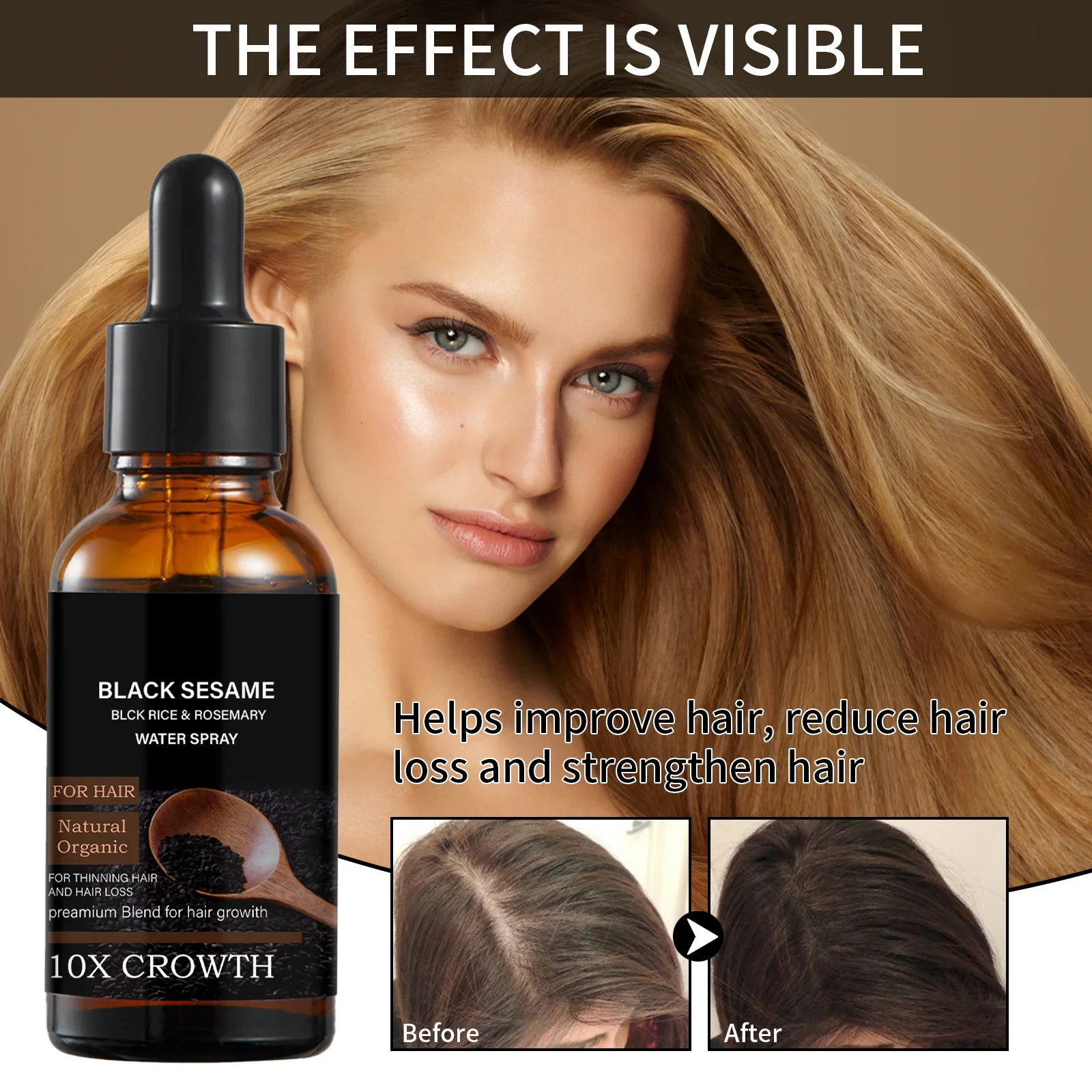 Kafeinli Zencefil Özlü Siyah S - Caffeine Hair Serum incelemesi ve fiyatı